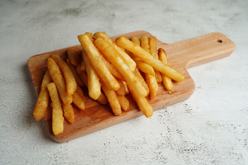 Truffle parmesan fries side dish